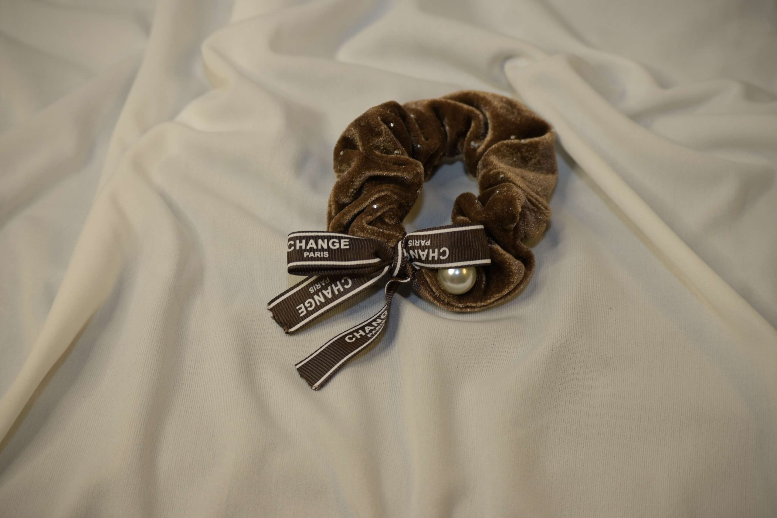 Brown Scrunchy Brown Scrunchy - Image 1