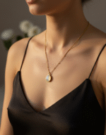 Lunar Glow Drop Pendant