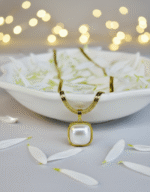 Square Pearl Pendant - Image 2